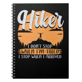 Länkande av Hiker-bergsning utomhus 680 mou Anteckningsbok