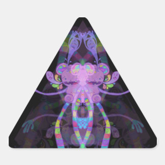 Lankee Tri-ppin Triangelformat Klistermärke