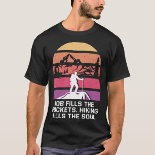 Länkning fyller Soul Camping Ord Camper-citatet T Shirt