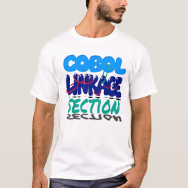 Länkningsavsnitt i Cobol Programming T Shirt