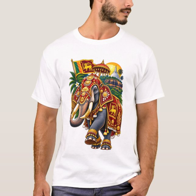 LANKORA ELEFANT T SHIRT (Framsida)