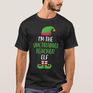 Länkutbildningslärare Alv Jul Familjematchning T Shirt