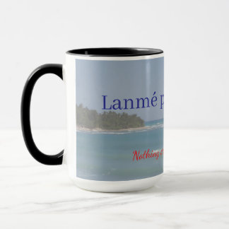 Lanmè Pa Kenbe Kras – Haitisk Proverbmugg Mugg