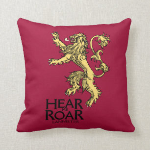 Lannister Sigil - Hear Me Roar Kudde
