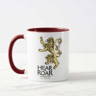 Lannister Sigil - Hear Me Roar Mugg