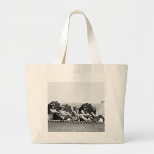 Lansburg badningflickor: 1922 jumbo tygkasse