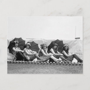 Lansburg Bathing Girls: 1922 Vykort