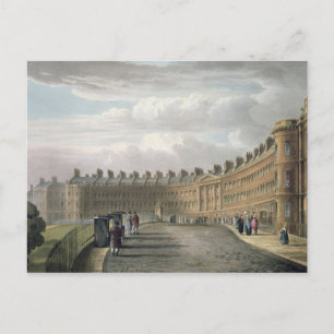 Lansdown Crescent, Bath, 1820 Vykort