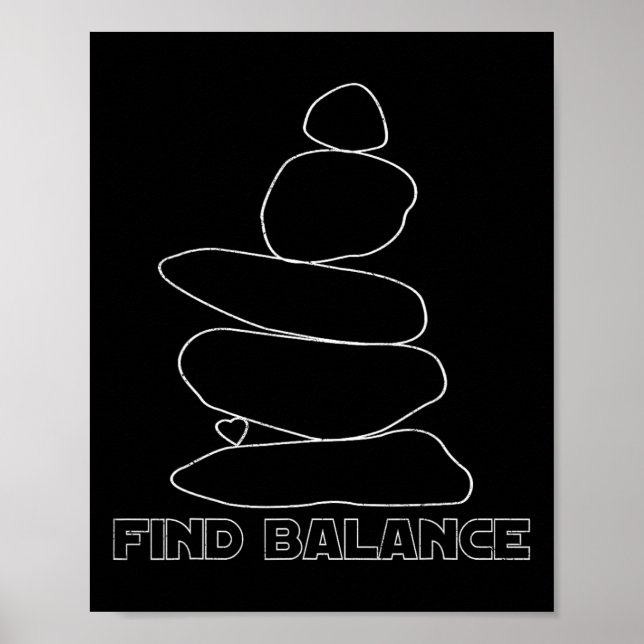 Lansera Rock Stacker Rock Lancer Rock Stacking Int Poster (Framsidan)