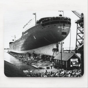 Lansering av Edmunden Fitzgerald 6-8-1958 (#1) Musmatta