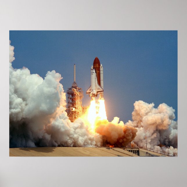 Lansering av rymdfärskekallator (STS-51B) Poster (Framsidan)