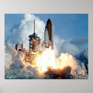 Lansering av rymdpennan STS-106 Poster