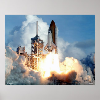 Lansering av rymdpennan STS-106 Poster