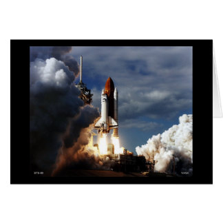 Lansering av rymdpennan STS-80 Hälsningskort