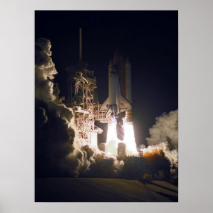 Lansering av Space Shuttle Atlantis (STS-101) Poster