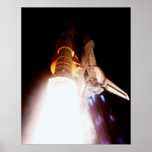 Lansering av Space Shuttle Atlantis (STS-101) Poster