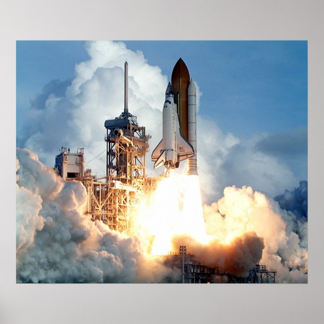 Lansering av Space Shuttle Atlantis (STS-106) Poster (Framsidan)