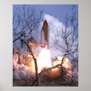 Lansering av Space Shuttle Atlantis (STS-106) Poster