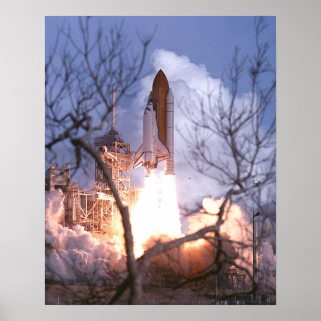 Lansering av Space Shuttle Atlantis (STS-106) Poster (Framsidan)