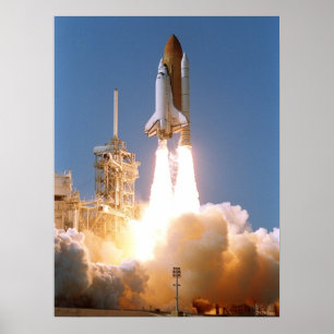 Lansering av Space Shuttle Atlantis (STS-112) Poster
