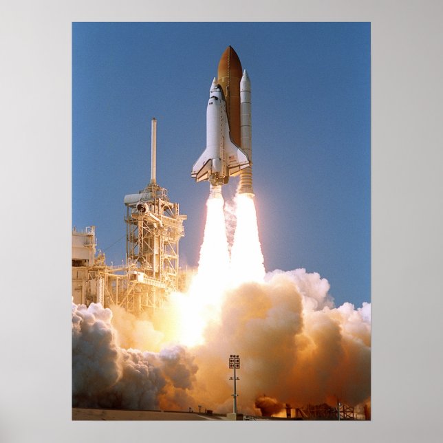 Lansering av Space Shuttle Atlantis (STS-112) Poster (Framsidan)