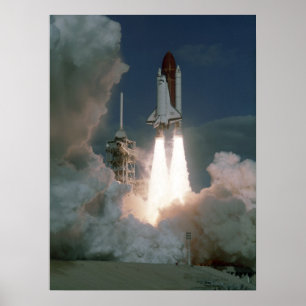 Lansering av Space Shuttle Atlantis (STS-27) Poster