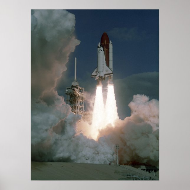 Lansering av Space Shuttle Atlantis (STS-27) Poster (Framsidan)