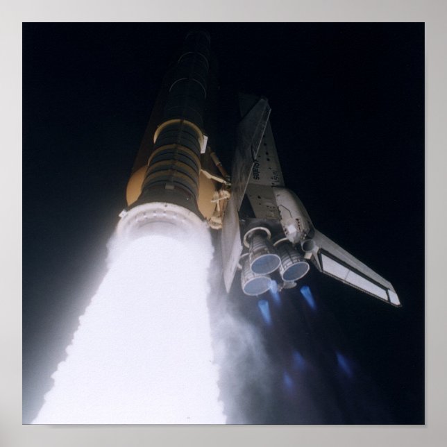 Lansering av Space Shuttle Atlantis (STS-79) Poster (Framsidan)