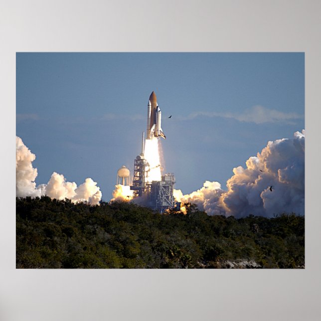 Lansering av Space Shuttle Columbia (STS-107) Poster (Framsidan)