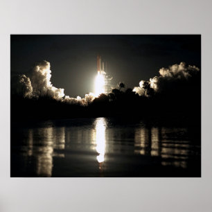 Lansering av Space Shuttle Columbia (STS-61C) Poster