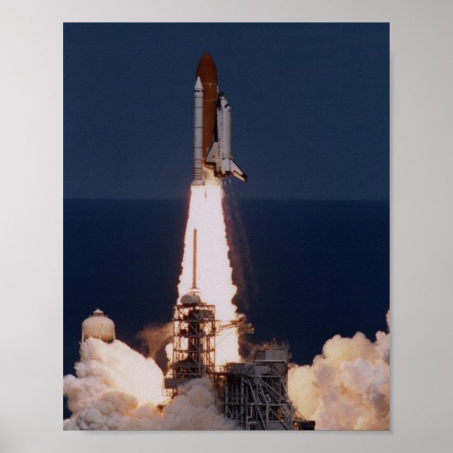 Lansering av Space Shuttle Columbia (STS-83) Poster (Framsidan)