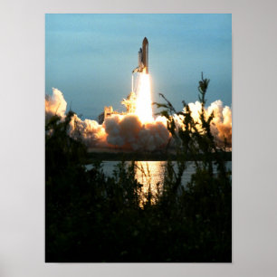 Lansering av Space Shuttle Columbia (STS-87) Poster