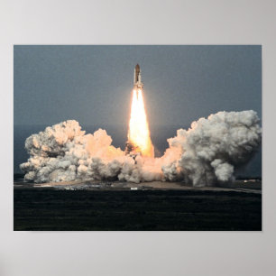 Lansering av Space Shuttle Columbia (STS-87) Poster