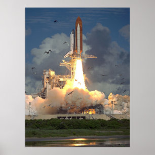 Lansering av utrymmesavlastning (STS-57) Poster