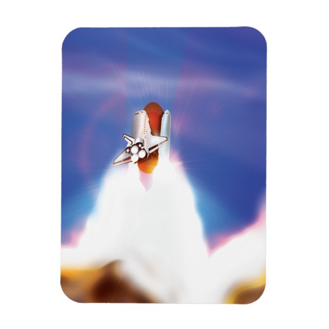 Lansering av utrymmesskyttel magnet (Vertikal)