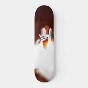 Lansering av utrymmesskyttel mini skateboard bräda 18,5 cm