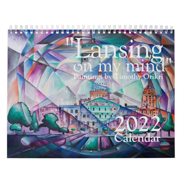 Lansing in my mind 2022 Calendar Kalender (Omslag)