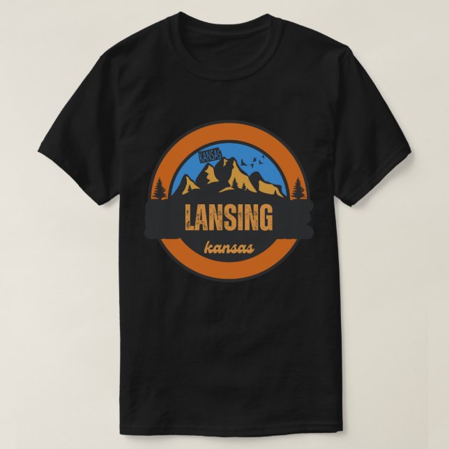 Lansing, Kansas T Shirt (Design framsida)
