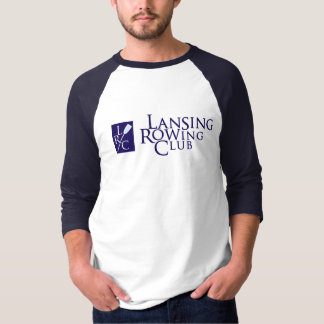 Lansing roddklubb & LRC-logotyp Tee Shirt