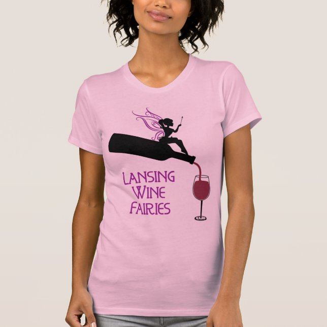 Lansing Vin Älvor T Shirt (Framsida)