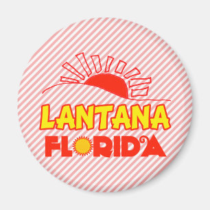 Lantana Florida Magnet