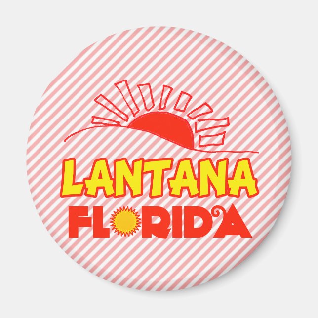 Lantana, Florida Magnet (Framsidan)