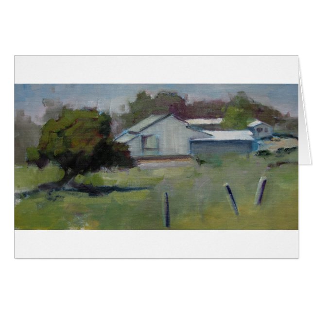 lantbrukarhem hälsningskort (Framsidan Horizontal)