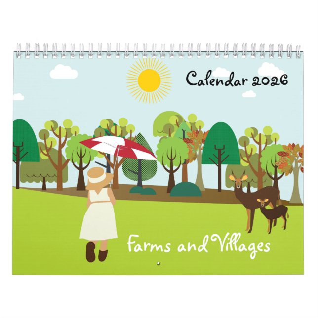 Lantbruks- och bykalender kalender (Omslag)