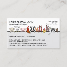 Lantbruksdjur Nästa möte Besök Veterinär Visitkort