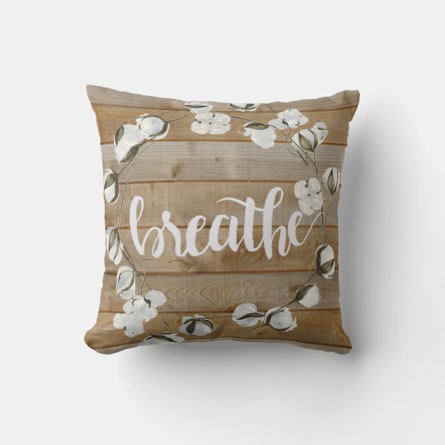 Lantbruksinspiration - Breathe Kudde (Framsida)