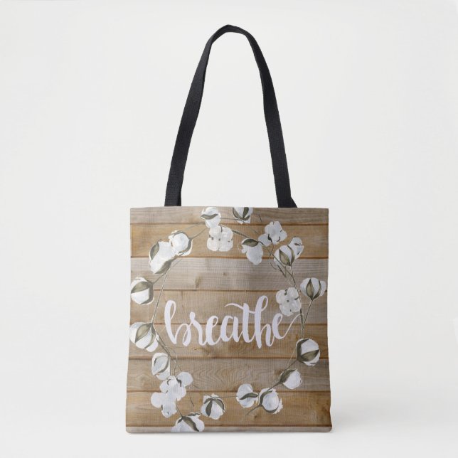 Lantbruksinspiration - Breathe Tygkasse (Framsida)