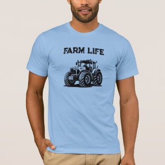 Lantbrukstraktor T-shirt Lantlig Lantbruksliv Tee