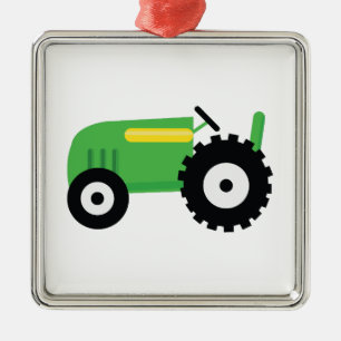 Lantbruktraktor Julgransprydnad Metall