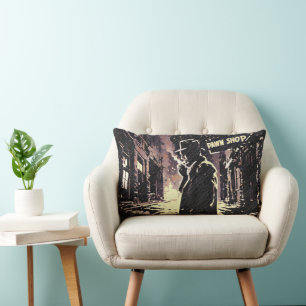 Lantbutik Retro Stil Grov Urban 40-tals Stil Lumbarkudde